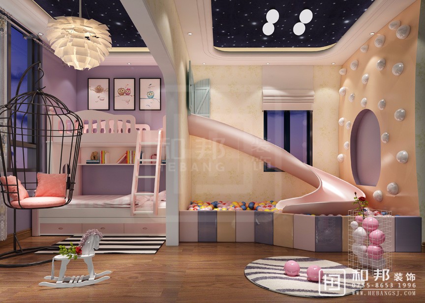 別墅里的兒童房如何打造才最舒適！