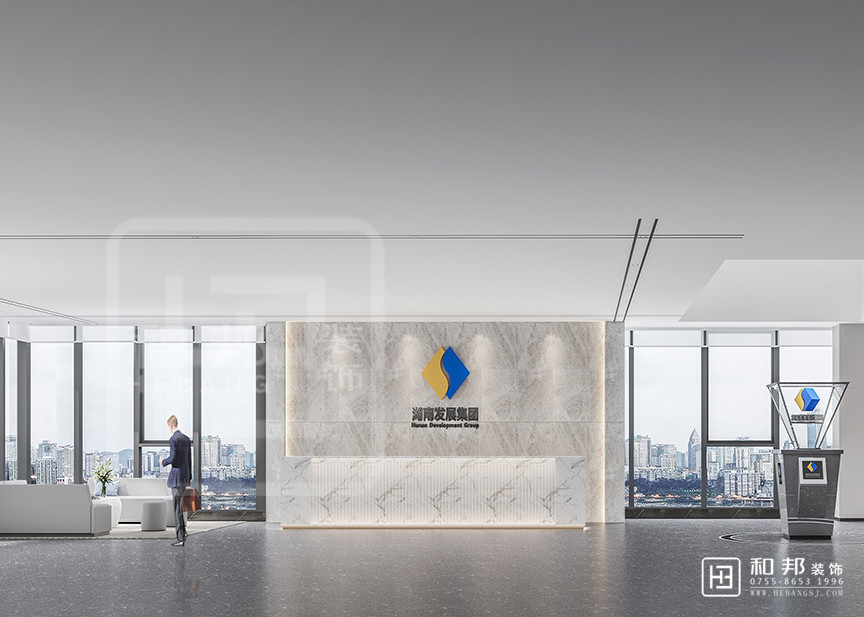 不同規(guī)模企業(yè)辦公室前臺怎么裝修設計以及有哪些建議？